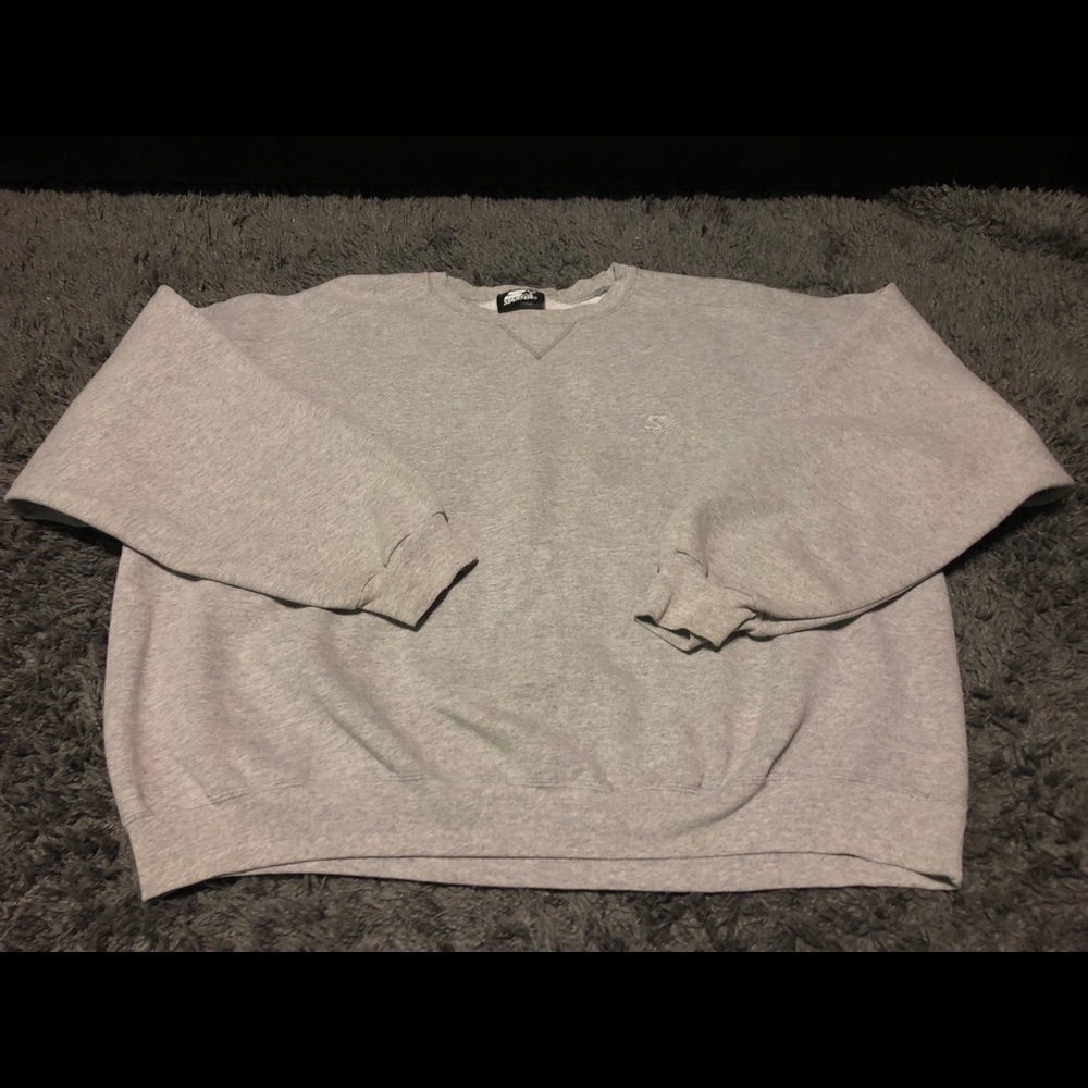 Vintage grey starter crewneck